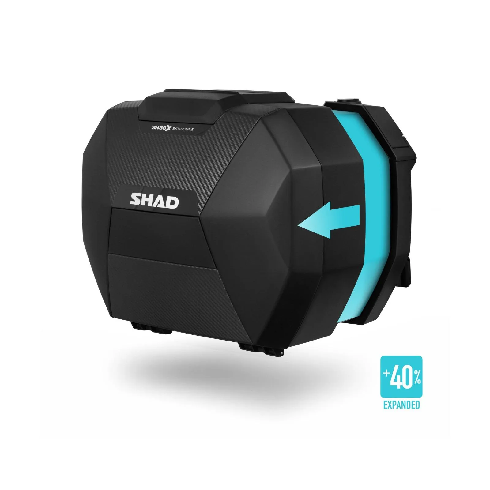 SHAD SH38-X CARBON YAN ÇANTA